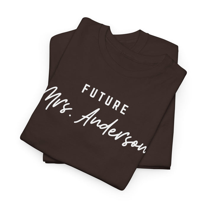 Personalized Future Wife Shirt, Custom Fiance Shirt, Soon to be Bride Shirt, Wedding Proposal Shirt, Gift for Fiance, Soon to be Wife Shirt