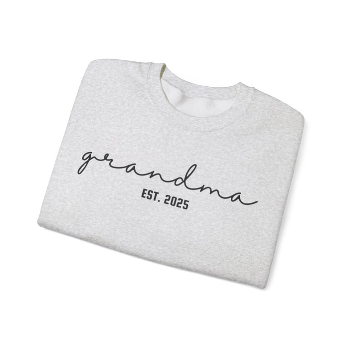 Custom Grandma Sweatshirt with Grandkids Names on Sleeve, Personalized Grandma Tee, Granny Outfit, Gigi Mimi Crewneck, Mothers Day Gift