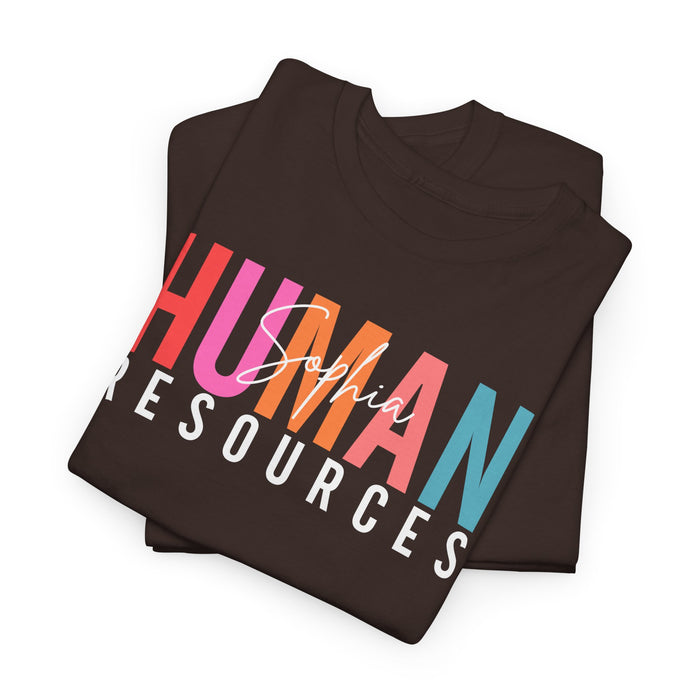 Personalized Human Resources Shirt, Custom Human Resources Shirt, Gift for HR, Human Resources Gift, HR Manager Tee, HR Office Shirt