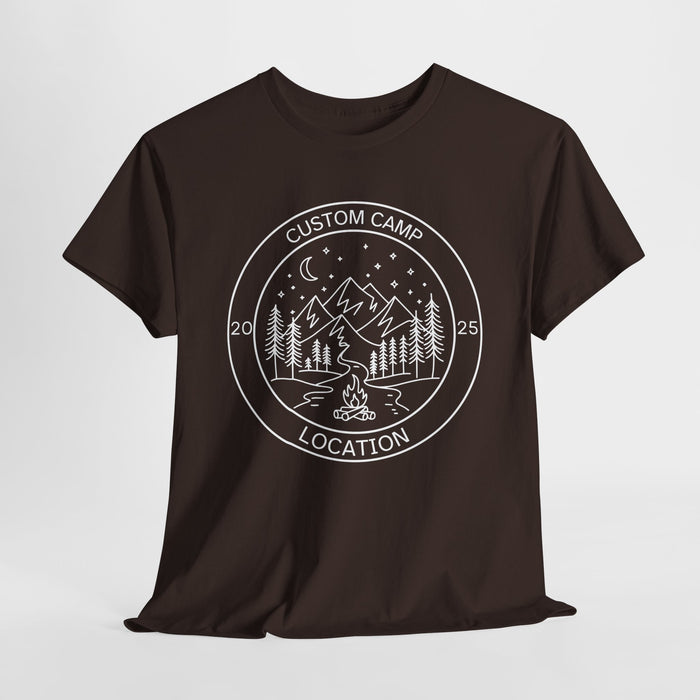 Custom Camp Shirt, Custom Hiking Shirt, Camp Life Shirt, Camping Friend Gift, Summer Camp Shirt, Family Camping, Personalized Camp Shirt