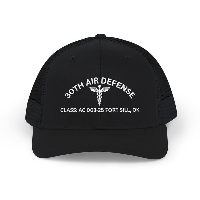 EMBROIDERED TRUCKER HAT 30TH AIR DEFENSE VERSION 1
