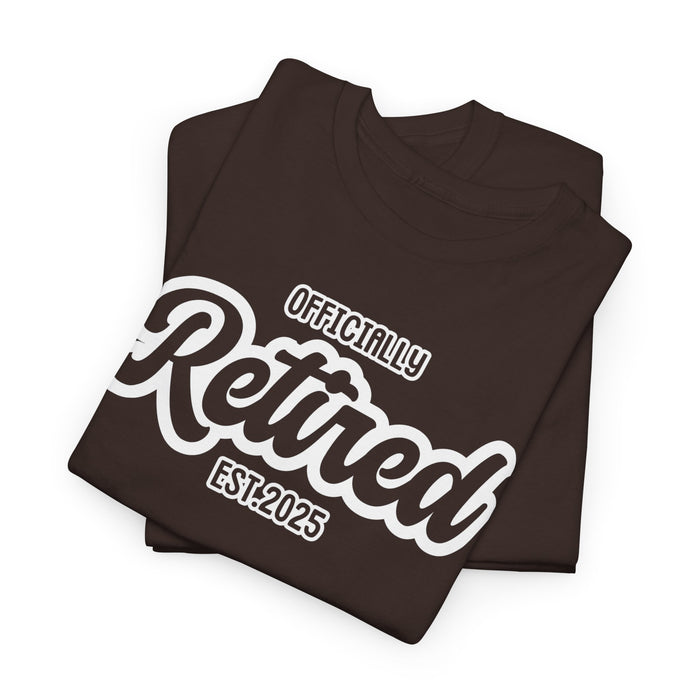 Retro Officially Retired Shirt, Custom Retired Shirt, Retirement Shirt, Gift for Retirement, Funny Retired Shirt, Retired Gift coworker boss