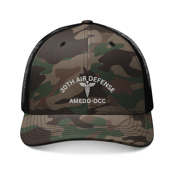 EMBROIDERED TRUCKER HAT 30TH AIR DEFENSE VERSION 3