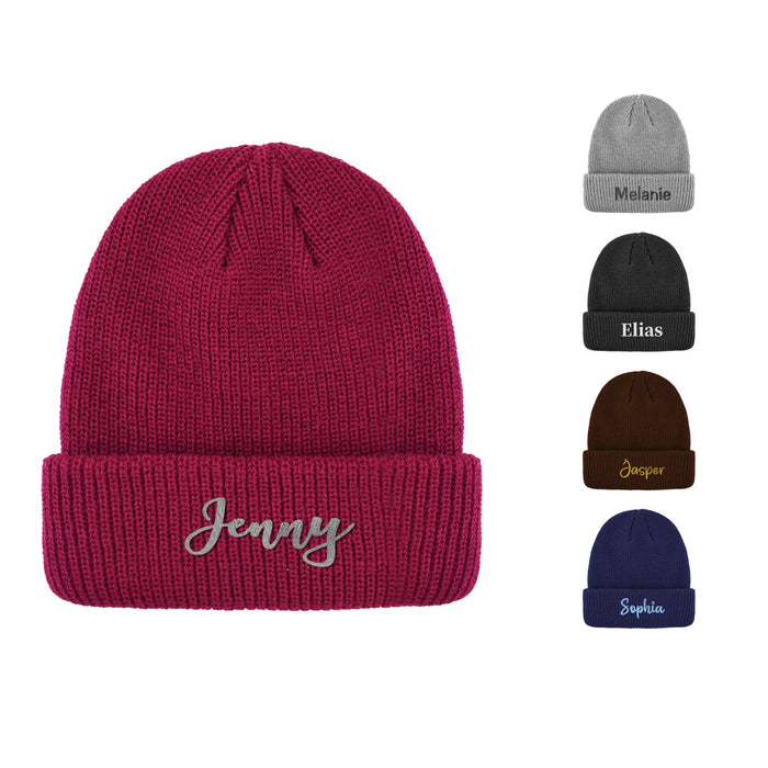 Custom Embroidered Beanie Hat