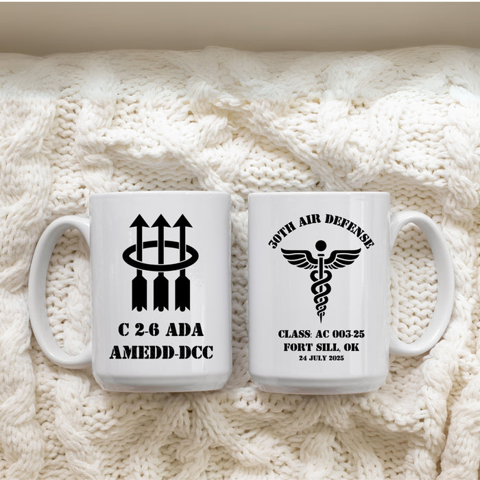 30th Air Defense Plain White Mug