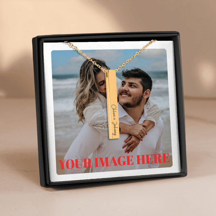 Custom Names Necklace – Personalized Jewelry with Engraved Names, Perfect Gift for Loved Ones & Special Occasions