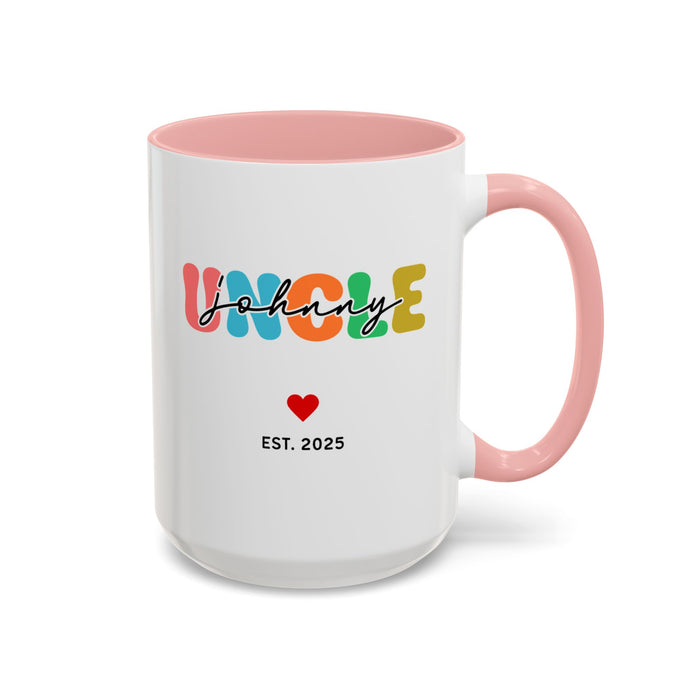 Custom Pregnancy Reveal Mug for New Aunt and Uncle Pregnancy Announcement Aunt and Uncle New Uncle Aunt Gift New Auntie New Uncle Mug Set