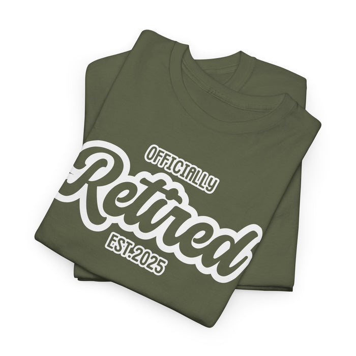 Retro Officially Retired Shirt, Custom Retired Shirt, Retirement Shirt, Gift for Retirement, Funny Retired Shirt, Retired Gift coworker boss