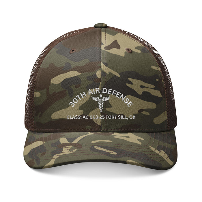 EMBROIDERED TRUCKER HAT 30TH AIR DEFENSE VERSION 4