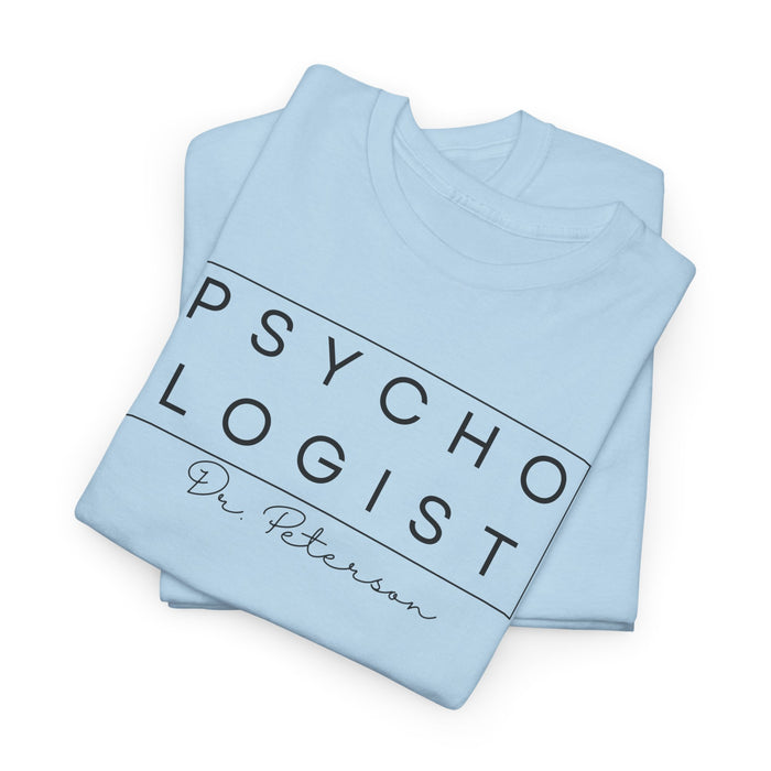 Personalized Name Psychologist Shirt, Custom Doctor Shirt, Gift for Psychologists, Minimalist Psychology Shirt, Mental Health Shirt