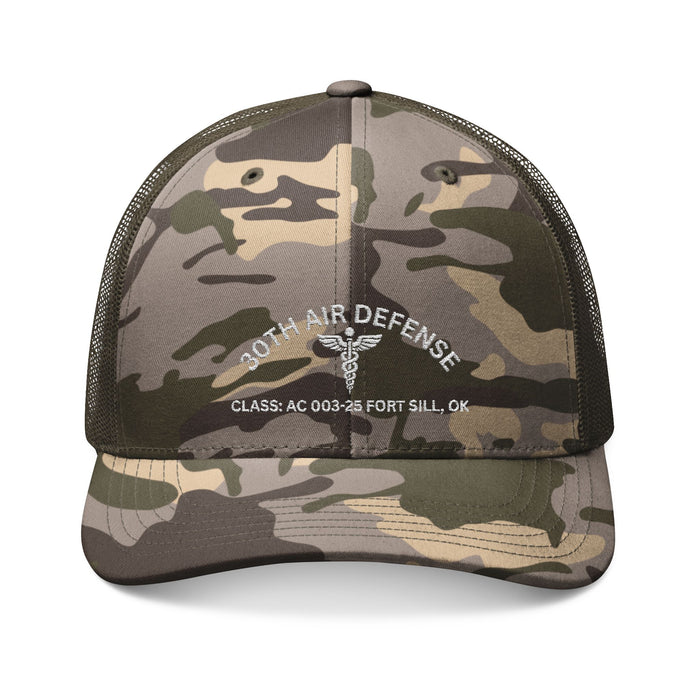 EMBROIDERED TRUCKER HAT 30TH AIR DEFENSE VERSION 4