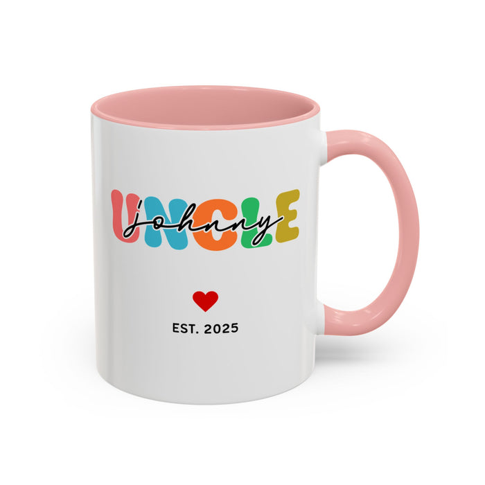 Custom Pregnancy Reveal Mug for New Aunt and Uncle Pregnancy Announcement Aunt and Uncle New Uncle Aunt Gift New Auntie New Uncle Mug Set
