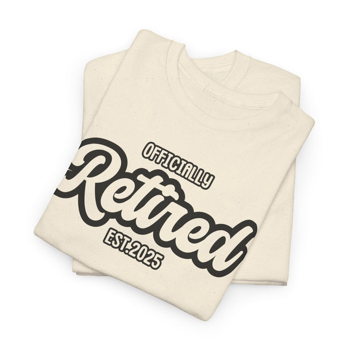 Retro Officially Retired Shirt, Custom Retired Shirt, Retirement Shirt, Gift for Retirement, Funny Retired Shirt, Retired Gift coworker boss