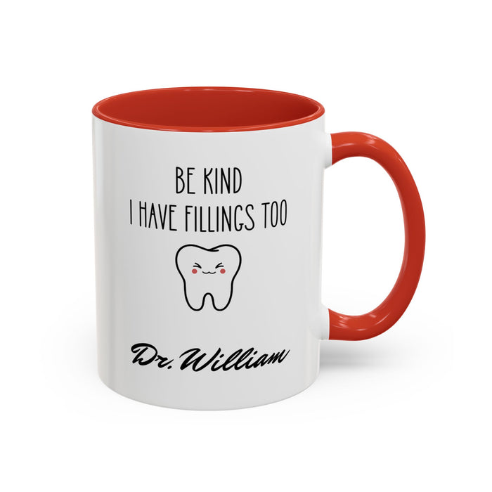 Personalized Dentist Name Mug, Custom Dentist Mug, Gift for Dentists, Dentist Gift, Unique Dentist Gift idea, Dentist Mug, Mug, Unique Mug
