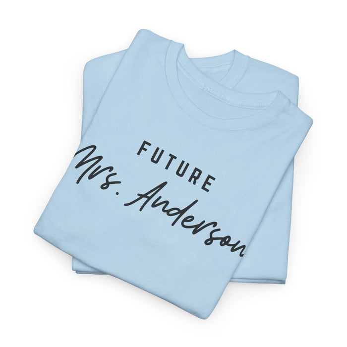 Personalized Future Wife Shirt, Custom Fiance Shirt, Soon to be Bride Shirt, Wedding Proposal Shirt, Gift for Fiance, Soon to be Wife Shirt