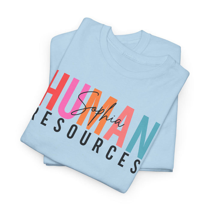 Personalized Human Resources Shirt, Custom Human Resources Shirt, Gift for HR, Human Resources Gift, HR Manager Tee, HR Office Shirt