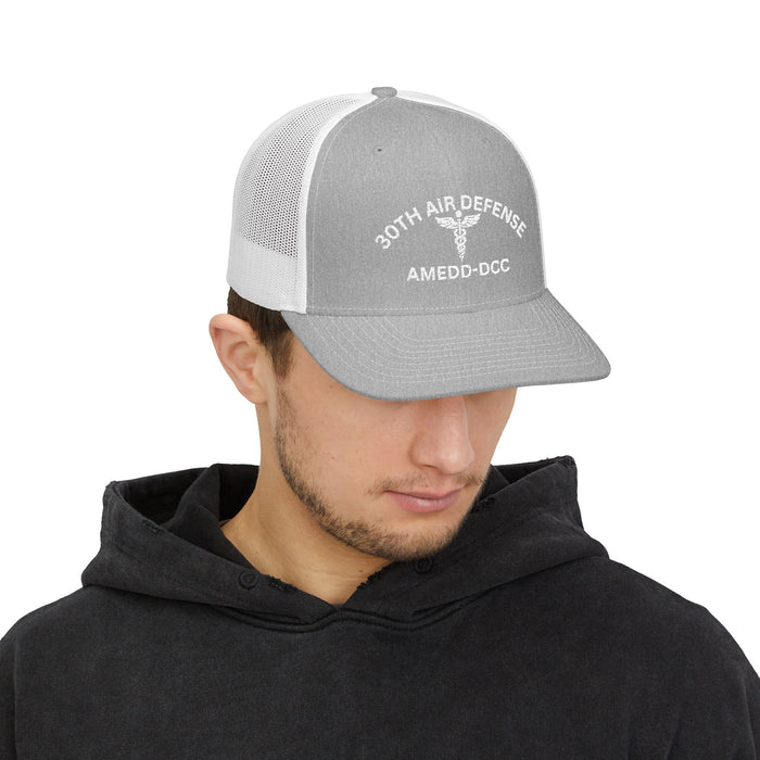 EMBROIDERED TRUCKER HAT 30TH AIR DEFENSE VERSION 2