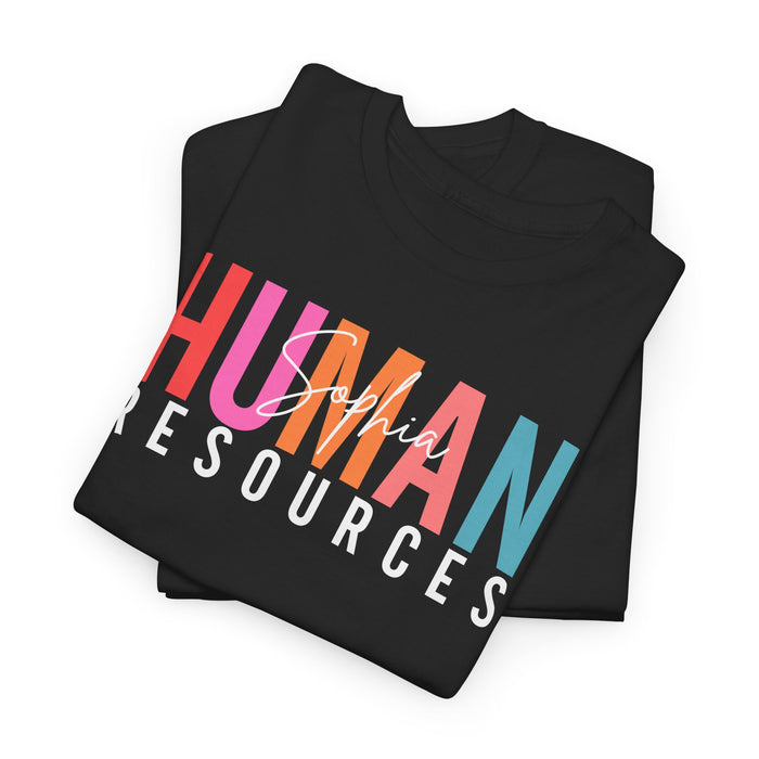 Personalized Human Resources Shirt, Custom Human Resources Shirt, Gift for HR, Human Resources Gift, HR Manager Tee, HR Office Shirt