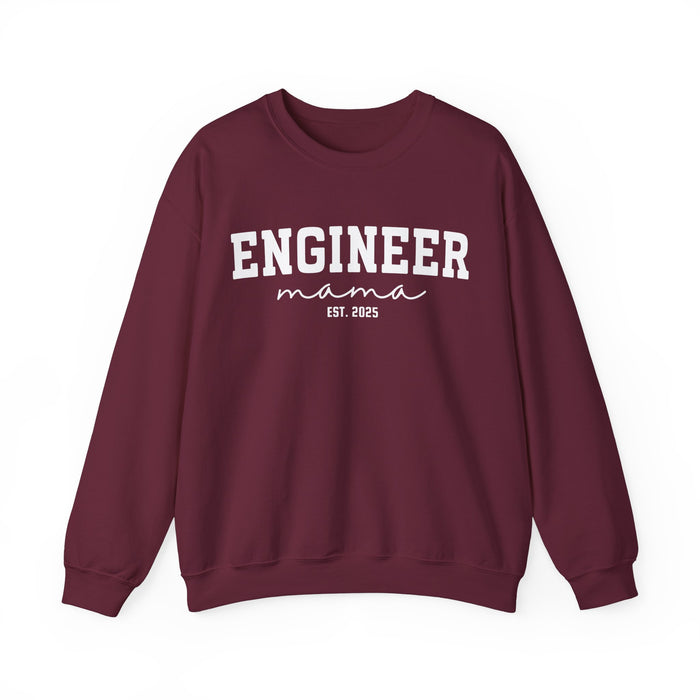 Personalized Engineer Mama sweatshirt, Customized Mama Sweatshirt, Gift for Engineer, Engineer Mom, Profession Tee, Idea Gift for Engineers
