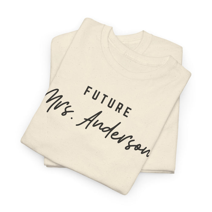 Personalized Future Wife Shirt, Custom Fiance Shirt, Soon to be Bride Shirt, Wedding Proposal Shirt, Gift for Fiance, Soon to be Wife Shirt