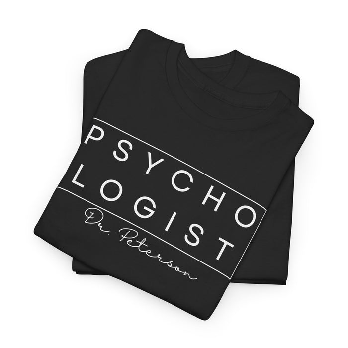 Personalized Name Psychologist Shirt, Custom Doctor Shirt, Gift for Psychologists, Minimalist Psychology Shirt, Mental Health Shirt