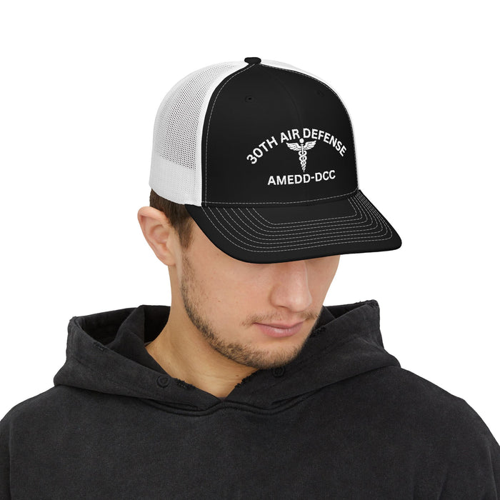 EMBROIDERED TRUCKER HAT 30TH AIR DEFENSE VERSION 2