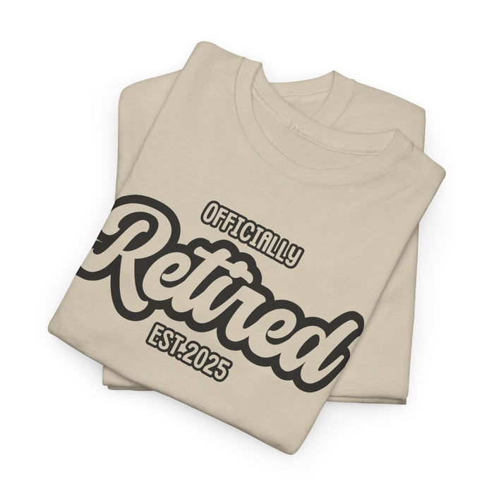 Retro Officially Retired Shirt, Custom Retired Shirt, Retirement Shirt, Gift for Retirement, Funny Retired Shirt, Retired Gift coworker boss