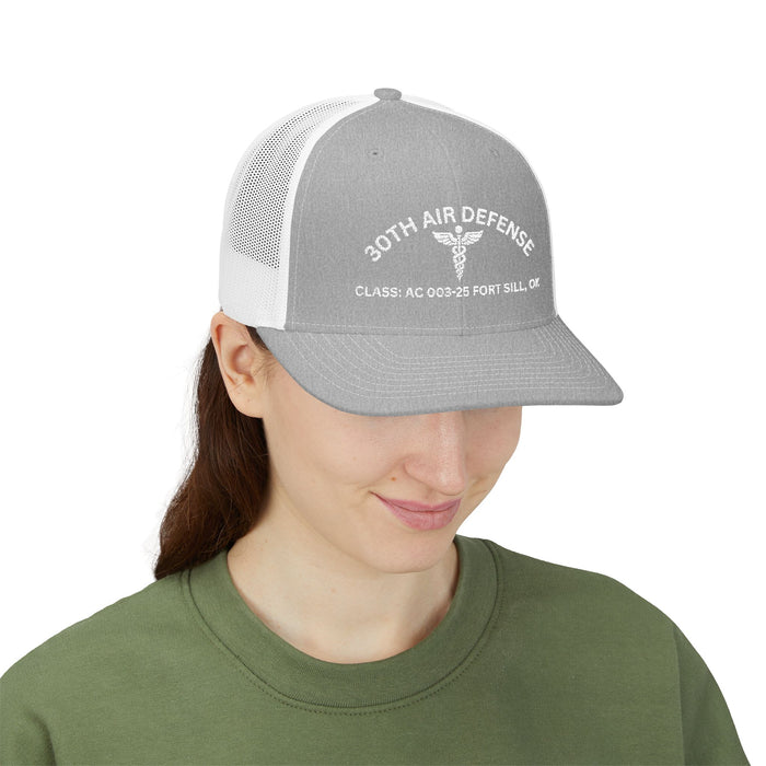 EMBROIDERED TRUCKER HAT 30TH AIR DEFENSE VERSION 1
