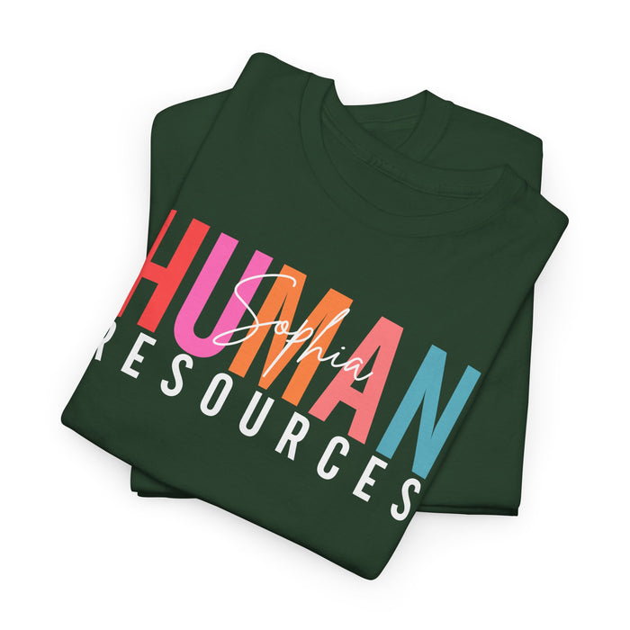 Personalized Human Resources Shirt, Custom Human Resources Shirt, Gift for HR, Human Resources Gift, HR Manager Tee, HR Office Shirt