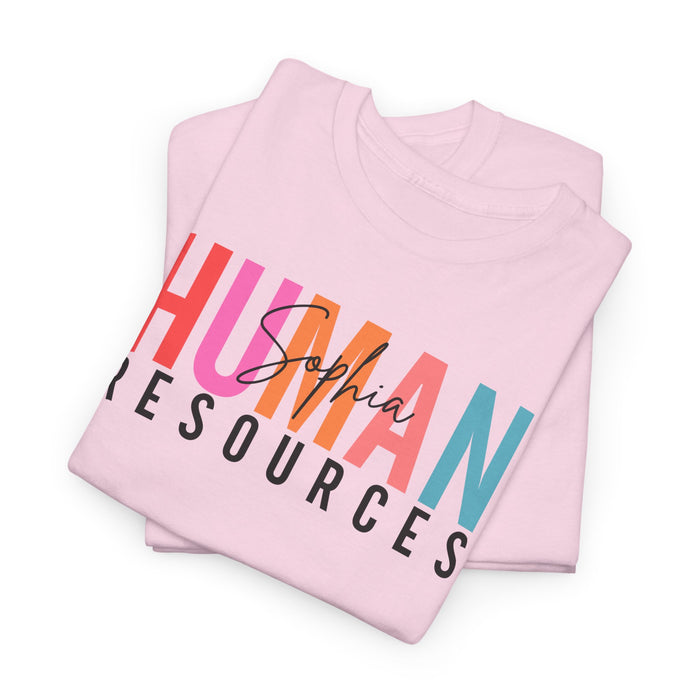 Personalized Human Resources Shirt, Custom Human Resources Shirt, Gift for HR, Human Resources Gift, HR Manager Tee, HR Office Shirt