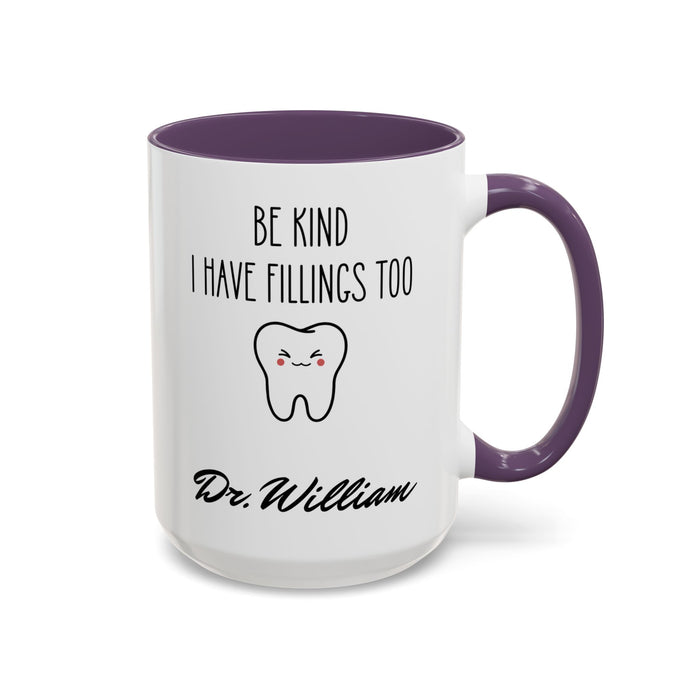 Personalized Dentist Name Mug, Custom Dentist Mug, Gift for Dentists, Dentist Gift, Unique Dentist Gift idea, Dentist Mug, Mug, Unique Mug