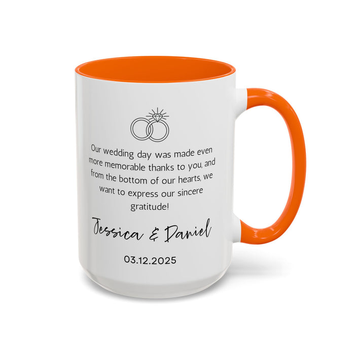 Wedding Officiant Gift Mug, Wedding Officiant Proposal Mug, Best Officiant Ever, Wedding Gift, Wedding Party Gift, Thank you Wedding Gift