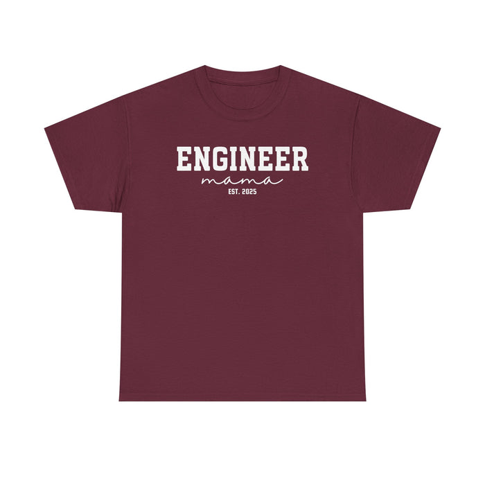 Custom Engineer Mama Shirt, Engineering Student Mom Graduation Gift, New Engineer Mama Gifts, Engineer Shirt, Gift for Engineer Mom