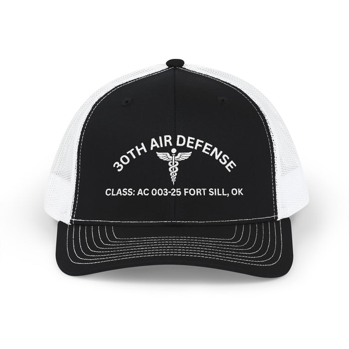 EMBROIDERED TRUCKER HAT 30TH AIR DEFENSE VERSION 1