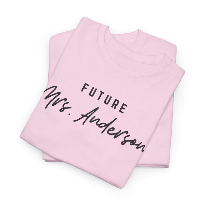 Personalized Future Wife Shirt, Custom Fiance Shirt, Soon to be Bride Shirt, Wedding Proposal Shirt, Gift for Fiance, Soon to be Wife Shirt