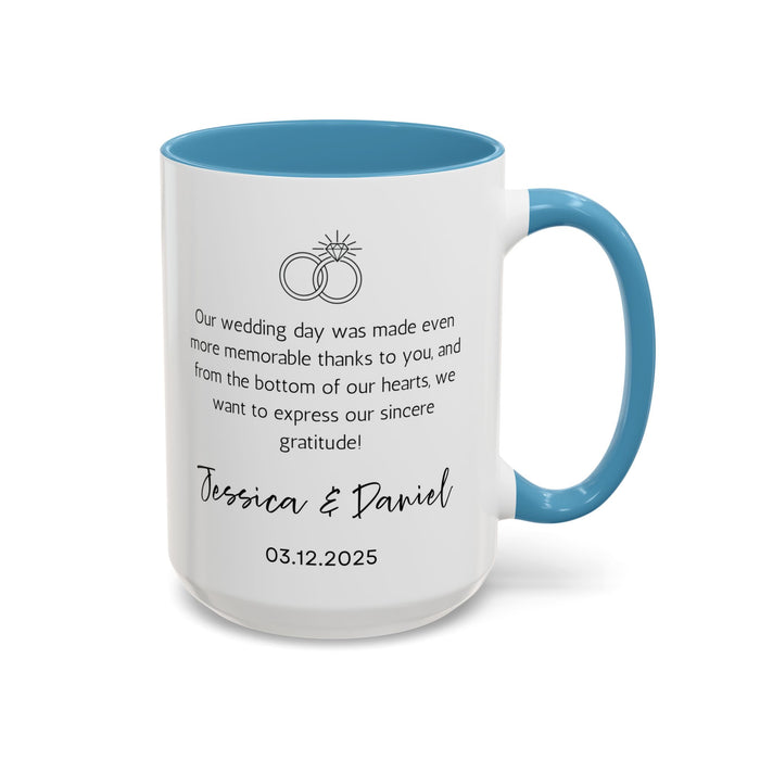 Wedding Officiant Gift Mug, Wedding Officiant Proposal Mug, Best Officiant Ever, Wedding Gift, Wedding Party Gift, Thank you Wedding Gift