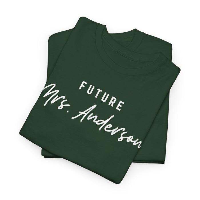 Personalized Future Wife Shirt, Custom Fiance Shirt, Soon to be Bride Shirt, Wedding Proposal Shirt, Gift for Fiance, Soon to be Wife Shirt