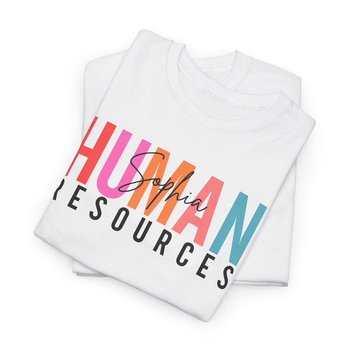 Personalized Human Resources Shirt, Custom Human Resources Shirt, Gift for HR, Human Resources Gift, HR Manager Tee, HR Office Shirt