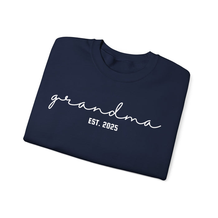 Custom Grandma Sweatshirt with Grandkids Names on Sleeve, Personalized Grandma Tee, Granny Outfit, Gigi Mimi Crewneck, Mothers Day Gift
