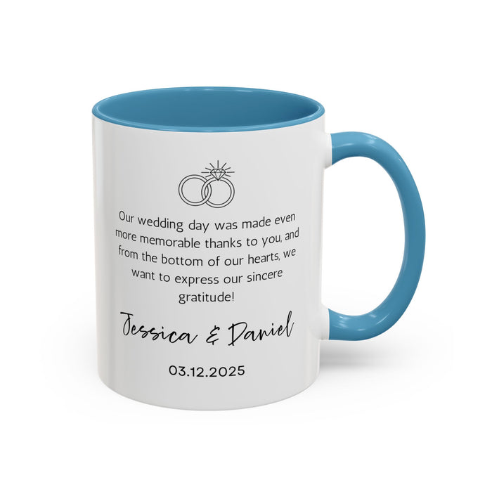 Wedding Officiant Gift Mug, Wedding Officiant Proposal Mug, Best Officiant Ever, Wedding Gift, Wedding Party Gift, Thank you Wedding Gift