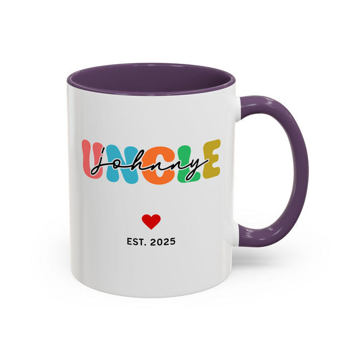 Custom Pregnancy Reveal Mug for New Aunt and Uncle Pregnancy Announcement Aunt and Uncle New Uncle Aunt Gift New Auntie New Uncle Mug Set