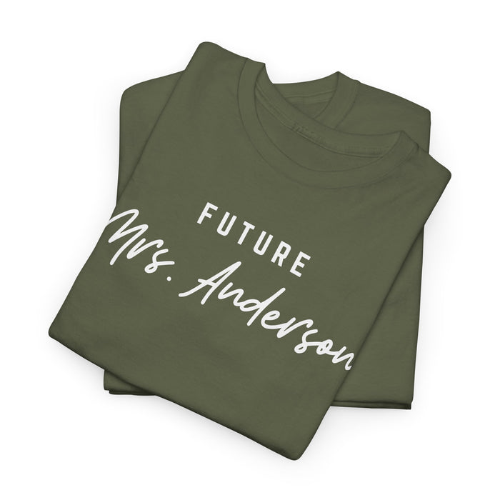 Personalized Future Wife Shirt, Custom Fiance Shirt, Soon to be Bride Shirt, Wedding Proposal Shirt, Gift for Fiance, Soon to be Wife Shirt