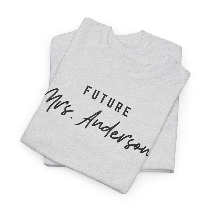 Personalized Future Wife Shirt, Custom Fiance Shirt, Soon to be Bride Shirt, Wedding Proposal Shirt, Gift for Fiance, Soon to be Wife Shirt