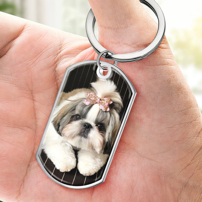 If Love Alone Could Have Saved You - You Would Have Lived Forever - Personalized Keychain