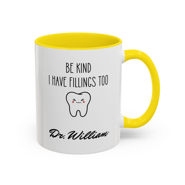 Personalized Dentist Name Mug, Custom Dentist Mug, Gift for Dentists, Dentist Gift, Unique Dentist Gift idea, Dentist Mug, Mug, Unique Mug