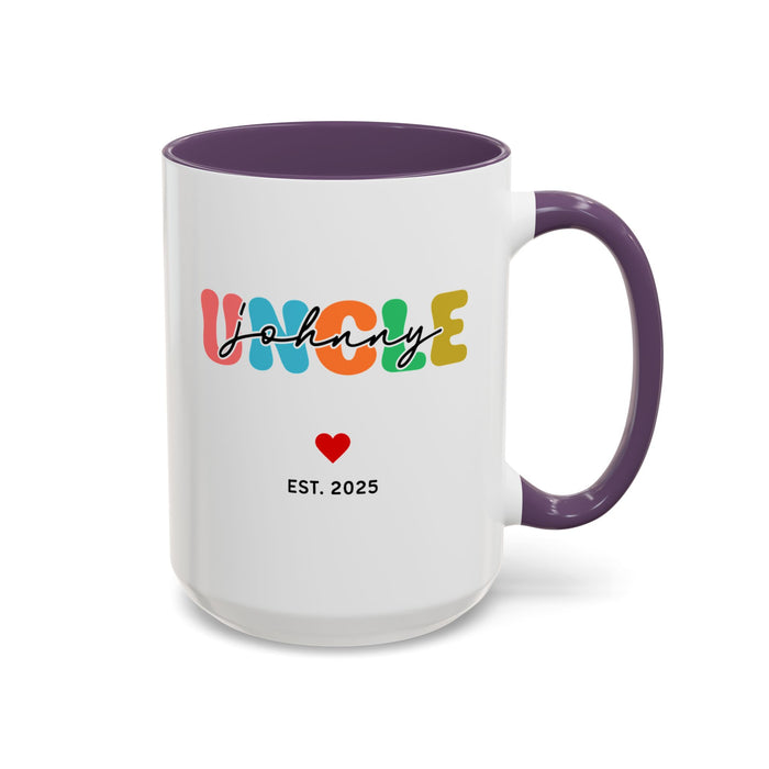 Custom Pregnancy Reveal Mug for New Aunt and Uncle Pregnancy Announcement Aunt and Uncle New Uncle Aunt Gift New Auntie New Uncle Mug Set