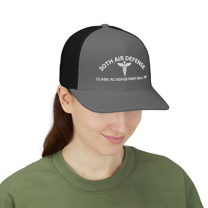 EMBROIDERED TRUCKER HAT 30TH AIR DEFENSE VERSION 1