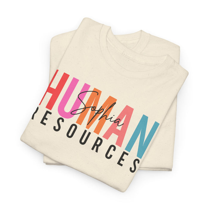 Personalized Human Resources Shirt, Custom Human Resources Shirt, Gift for HR, Human Resources Gift, HR Manager Tee, HR Office Shirt