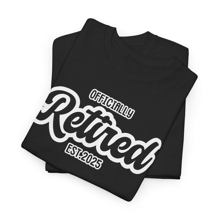Retro Officially Retired Shirt, Custom Retired Shirt, Retirement Shirt, Gift for Retirement, Funny Retired Shirt, Retired Gift coworker boss