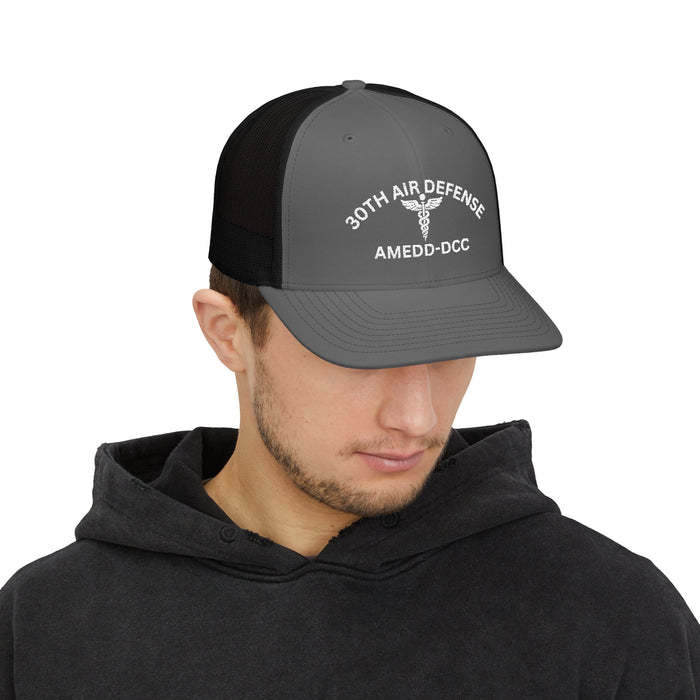 EMBROIDERED TRUCKER HAT 30TH AIR DEFENSE VERSION 2